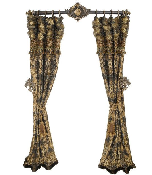Drapery_hardware-Jeweled_drapery_rod_medallion-drapery_rod_enhancer_with_jeweled_crown-old_world_decor-reilly_chance