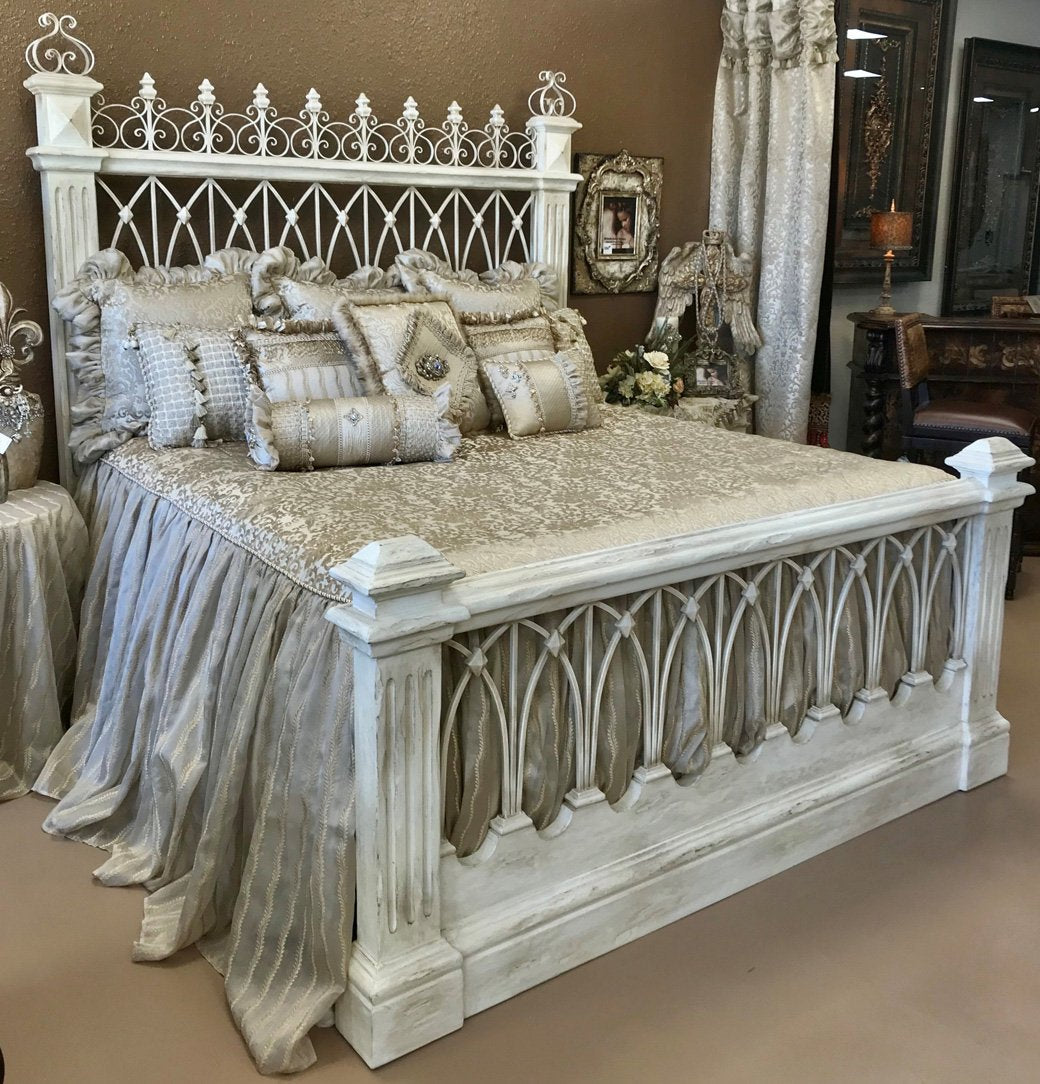 Florence_Peruvian_bed-Peruvian_Home_furnishings_fortaleza_Handpainted_Wood_bed-angelique_mirrored_bed-French_Country_decor-opulent_bedding-reilly_chance