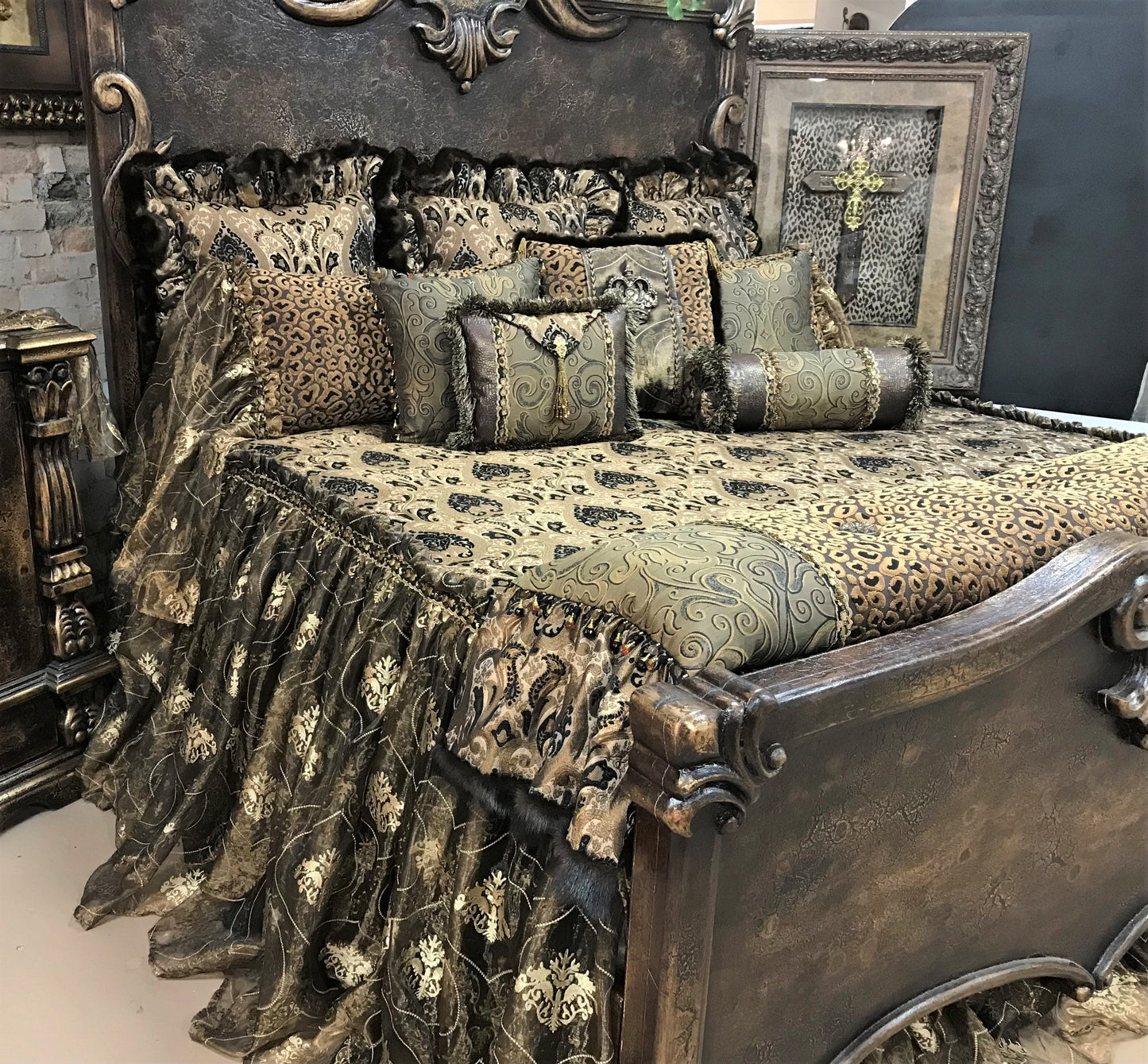 Renaissance Luxury Bedding Leopard Flash Sale