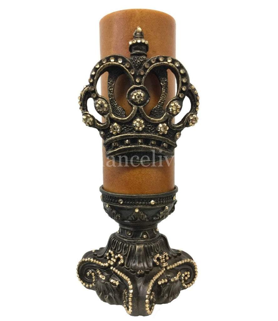 Jeweled_candles-candle_with_crown-Jeweled_candle_holder-fancy_candles-sir_oliver_s-reilly_chance_collection_grande
