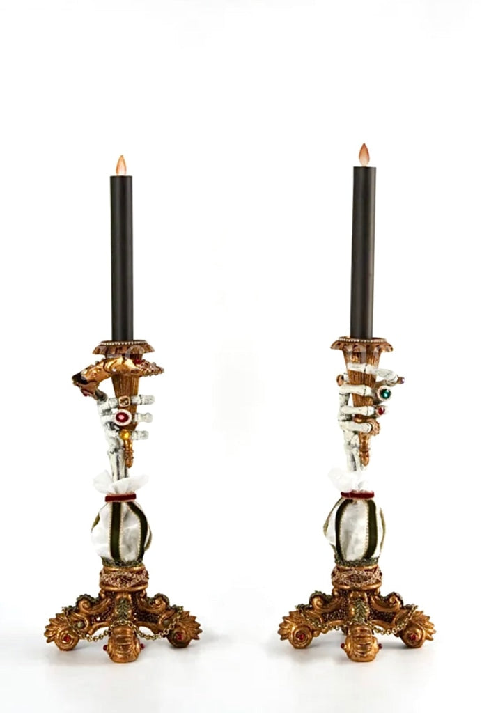 Katherine’s Collection Lend Me a Hand Candlesticks Set of 2