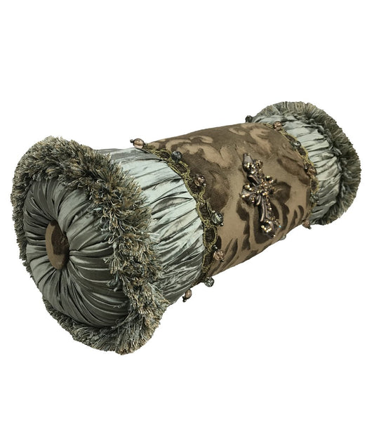 Luxury_Accent_pillow-high_end_accent_pillow-decorative_throw_pillows-pillow_with_jewels-old_world_decor-bolster_pillow-beautiful_pillows-reilly_chance