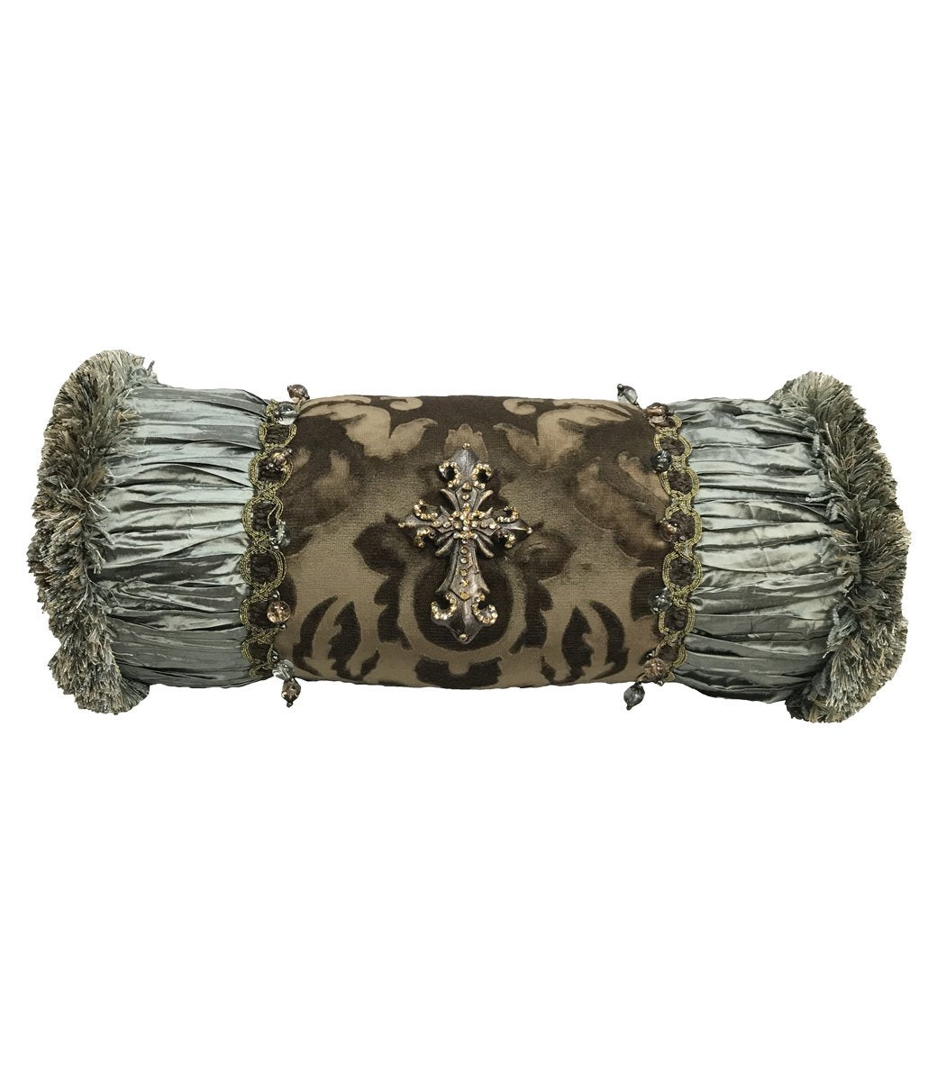 Luxury_Accent_pillow-high_end_accent_pillow-decorative_throw_pillows-pillow_with_jewels-old_world_decor-bolster_pillow-beautiful_pillows-reilly_chance