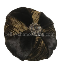 Luxury_Accent_pillow-high_end_accent_pillow-decorative-round_pillow-ruffled_pillow_with_jewels-old_world_decor-beautiful_pillows-reilly_chance