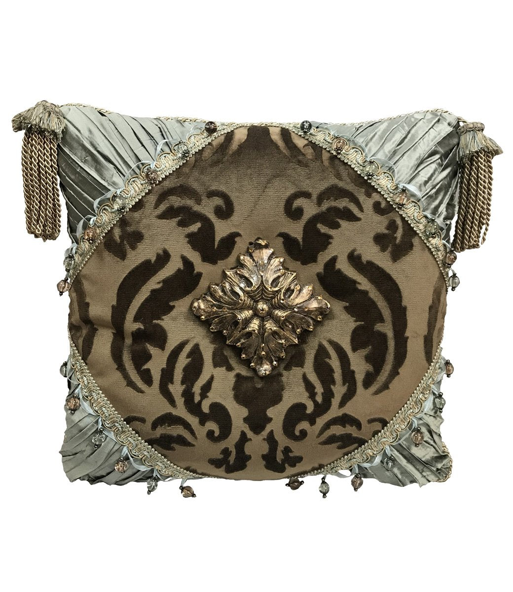 Luxury_Accent_pillow-high_end_pillow-decorative_throw_pillows-spa_green_pillows-pillow_with_jewels-old_world_decor-reilly_chance