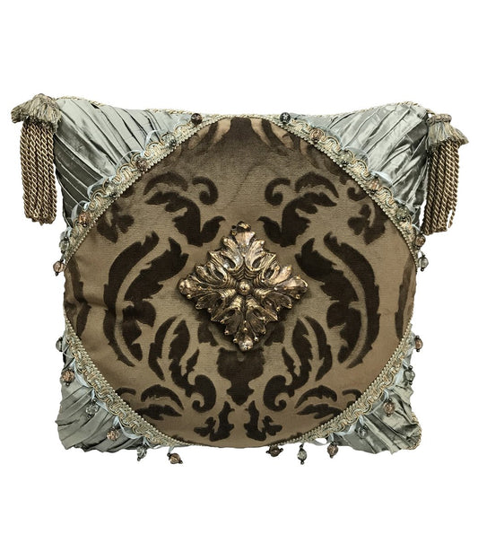 Luxury_Accent_pillow-high_end_pillow-decorative_throw_pillows-spa_green_pillows-pillow_with_jewels-old_world_decor-reilly_chance