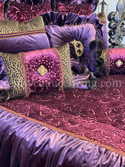 Cabernet Luxury Velvet Bedding
