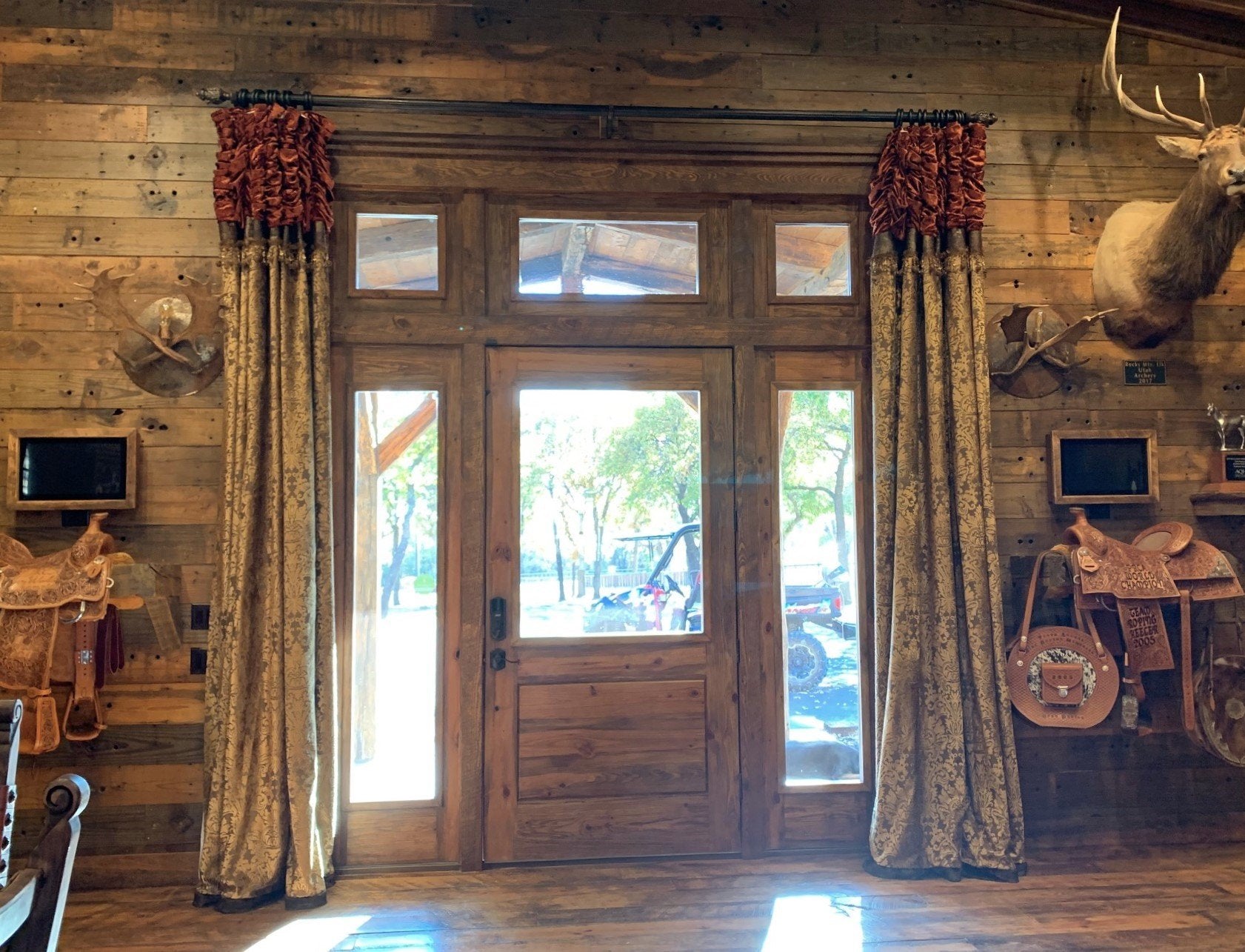 Luxury Curtain Panel Style #14 With Brussels Ii Collection Window Treatment
