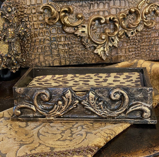 Luxury_guest_towel_holder-leopard_guest_towels-reilly_chance