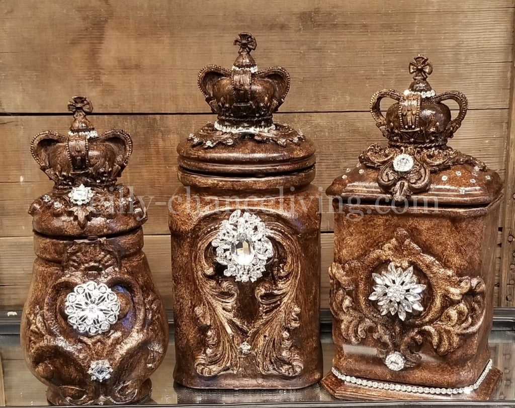 Michelle_Butler_canisters-old_world_canisters-embellished_canister_sets-jeweled_canister_set-reilly_chance
