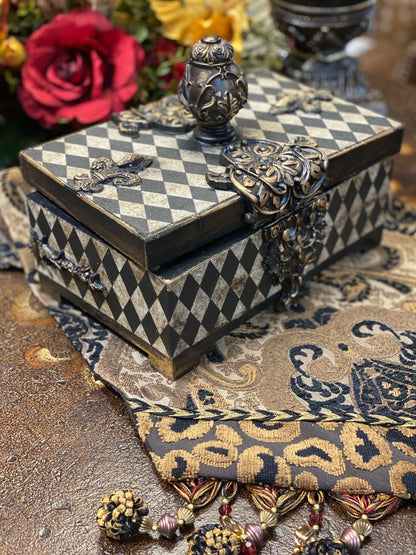 Michelle Butler Decorative Harlequin Box