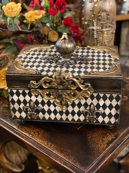 Michelle Butler Decorative Harlequin Box