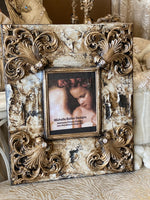 Michelle_Butler_original_heirloom_frame_with_fleur_de_lis-old_world_picture_frames-decorative_picture_frames-country_french_decor_picture_frames-reilly_chance
