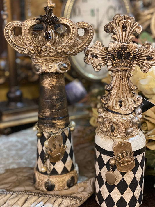 Michelle Butler Small Harlequin Bottles