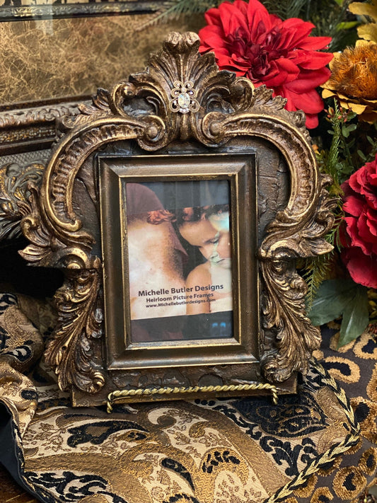 Michelle Butler Heirloom Tabletop Frame With Acanthus Scrolls Frames