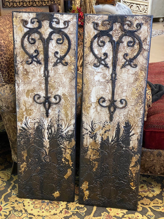 Michelle_Butler_wall_plaques-Michelle_Butler_Designs_wall_art-old_world_decor_for_walls-reilly_chance