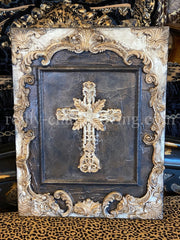 Michelle Butler Wall Plaque with Cross