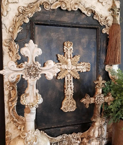Michelle Butler Wall Plaque With Cross Plaques & More