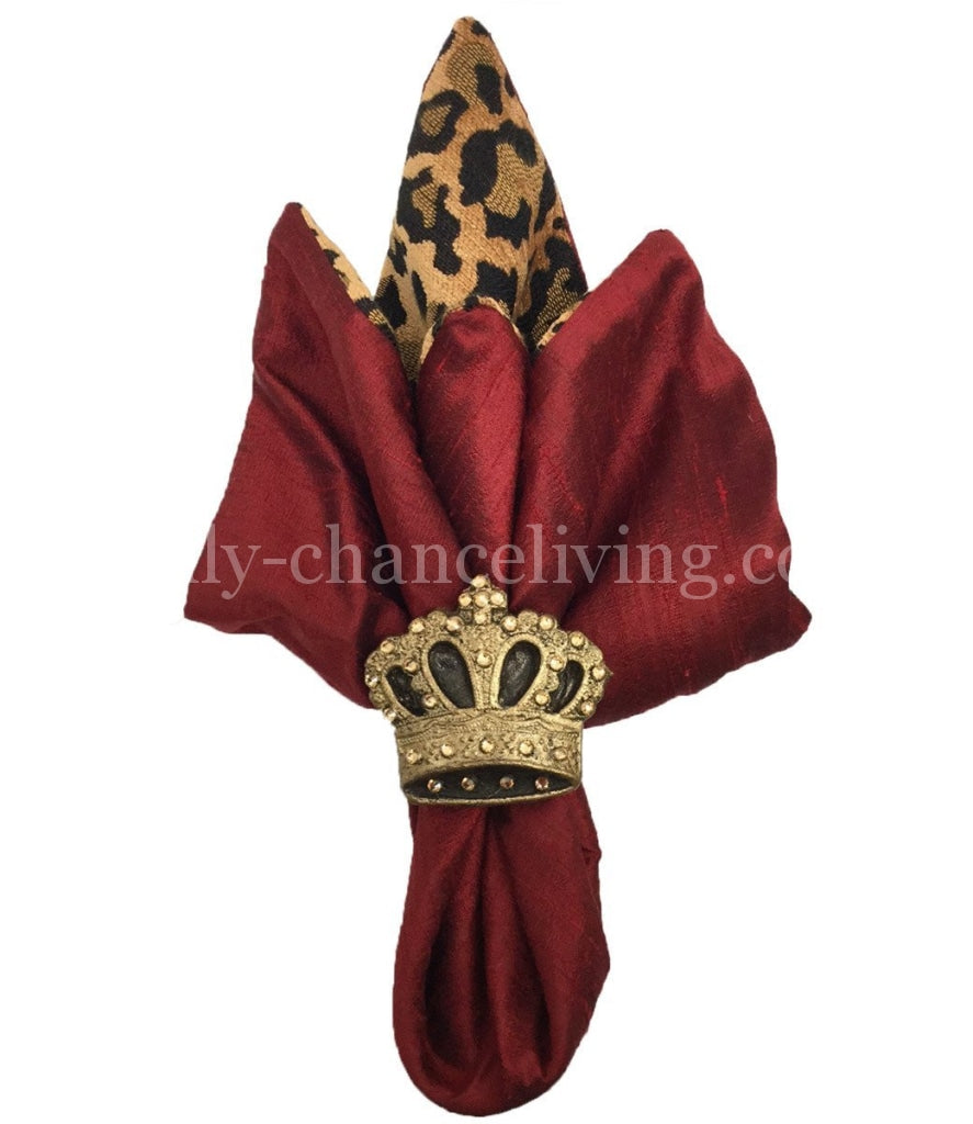 Decorative Napkin Ring Jeweled Crown Napkins And Rings