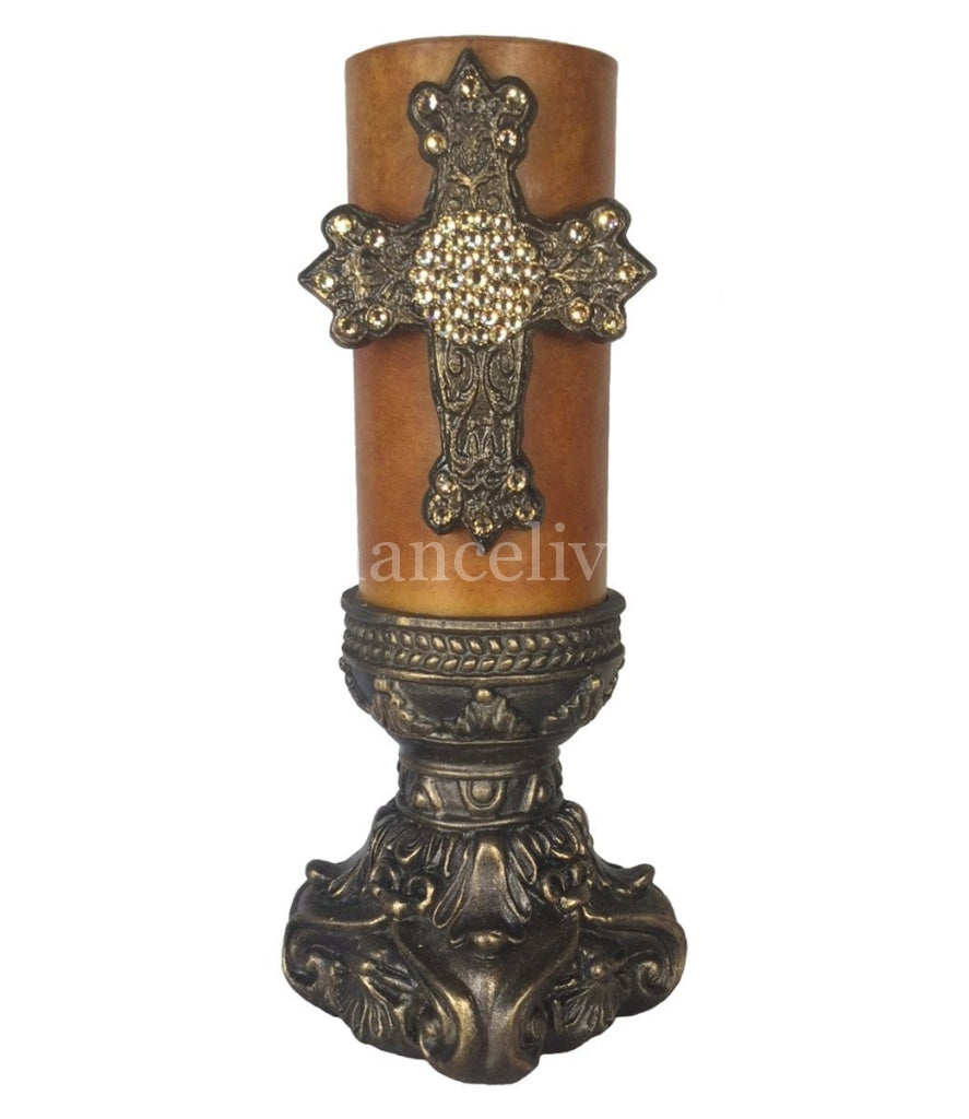 Triple_scented_candle-3x6-gold-vetyver-bronze_cross-candle_base-crystals-sir_olivers-reilly_chance_collection_grande