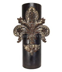 Triple_scented_candle-brown-4x12-roasted_chestnut-fleur_de_lis-sir_oliver-reilly_chance_collection_grande