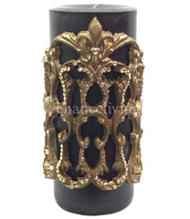 Triple_scented_candle-brown-4x9-roasted_chestnut-gold_jeweled_firescreen-sir_olivers-reilly_chance_collection_grande