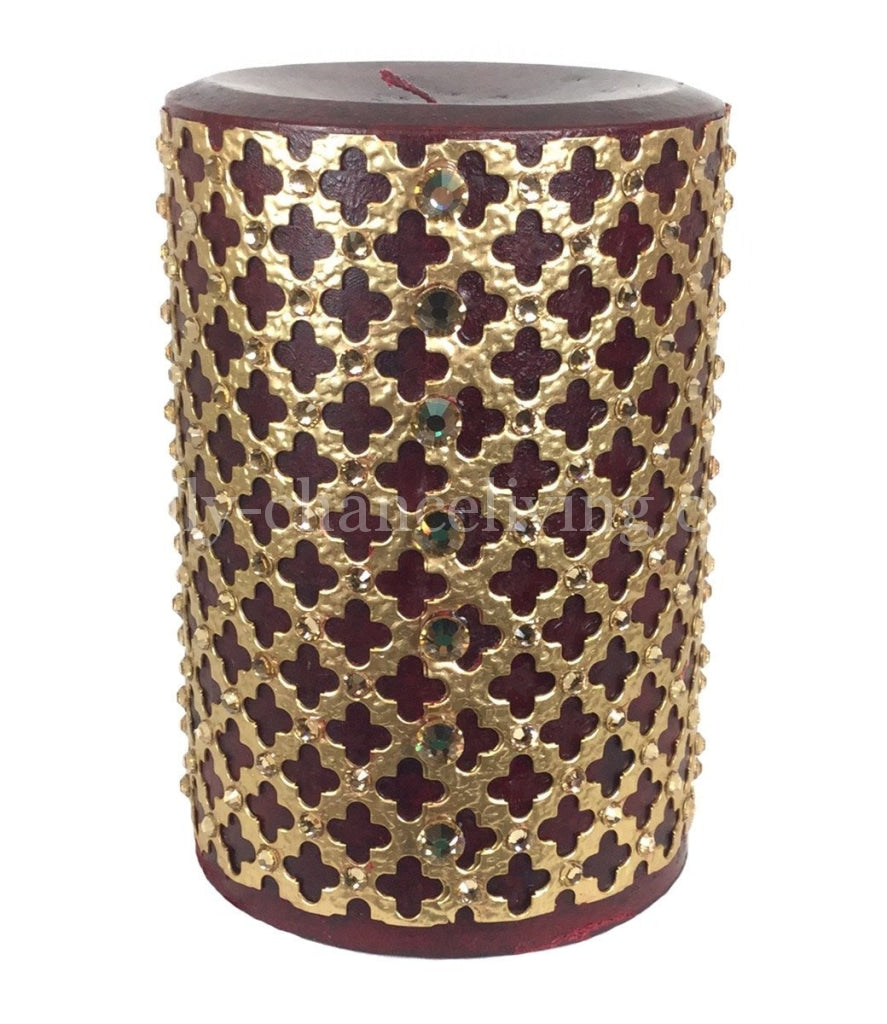 Triple_scented_candle-red-4x6-pomegranate-gold_jeweled_mesh-sir_olivers-reilly_chamce_collection_grande