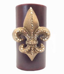 Triple_scented_decorative_candle-3x6-decorative_candles-_swarovski_jeweled-fleur_de_lis-sir_olivers-reilly_chance_collection