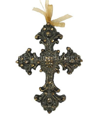 Christmas Ornament Jeweled Ornate Cross Ornaments